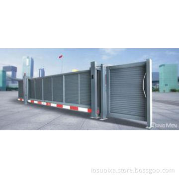 Powder Coating Automatic Motorized Cantilever Gate with Ant